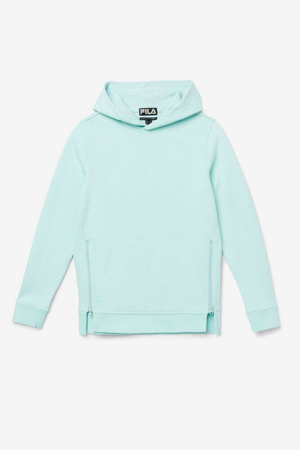 Fila Maddox Pullover Men's Hoodies - Blue,NZ 964-39862